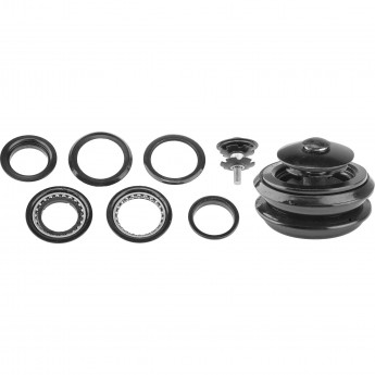 Детали рулевой колонки KL-B411 Kenli 1-1/8" чёрные