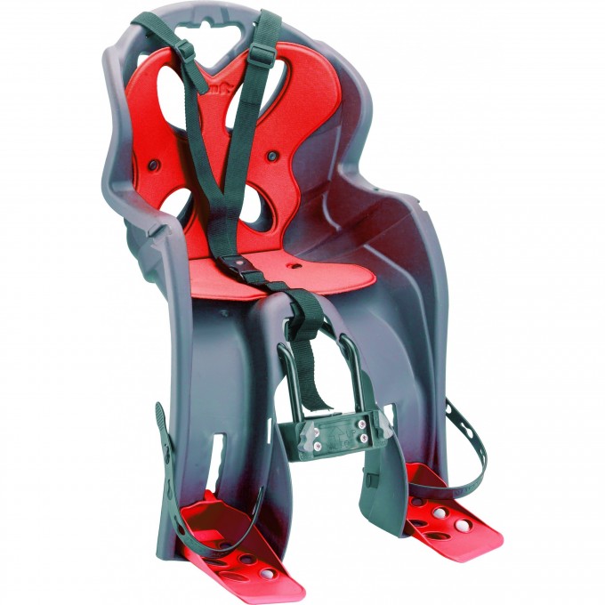 Кресло детское LUIGINO (крепл.на раму спереди), серо-красное (Италия) 280031