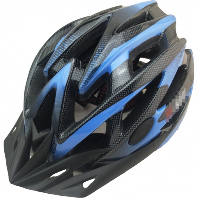 Шлем STELS FSD-HL056 (in-mold). Размер L (54-61 см) сине-чёрный 600303