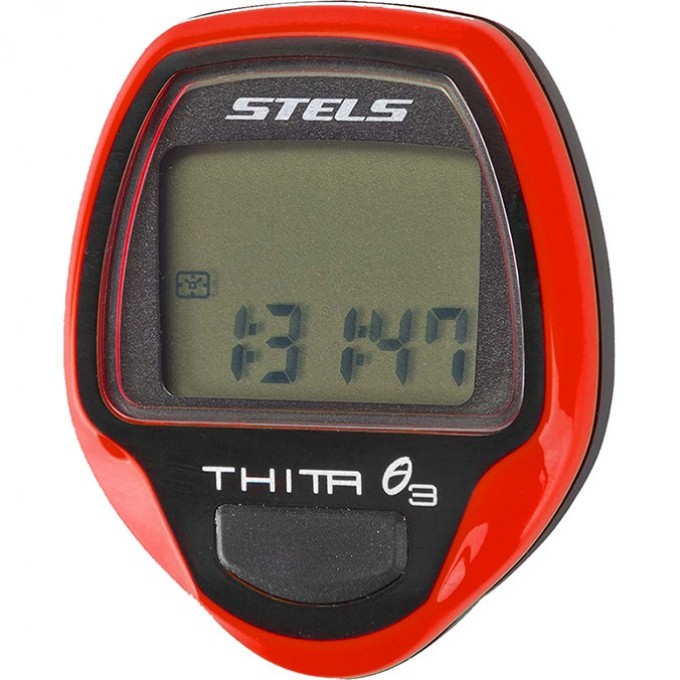 Велокомпьютер STELS Thita-3 красный 060037