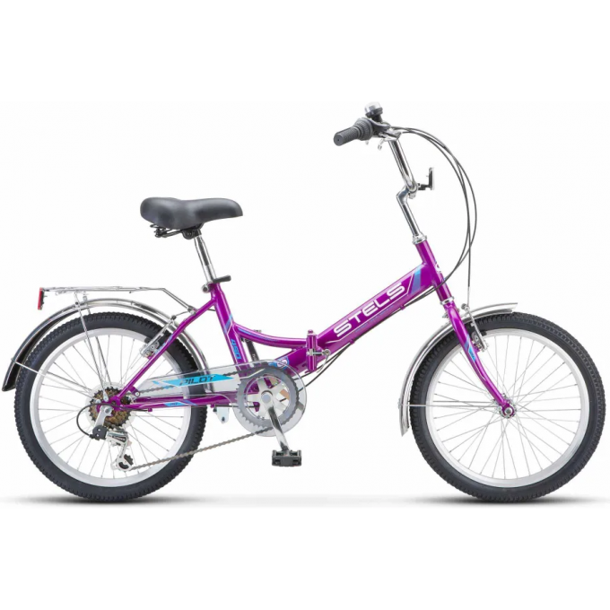 Велосипед складной STELS 20" Pilot 450 V (LU085349), фиолетовый, 2023 JU000429212023JU0001493