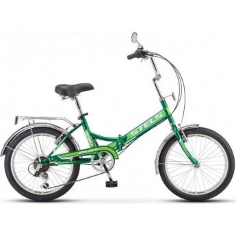 Велосипед складной STELS 20" Pilot 450 V (LU085349), темно-зеленый, 2023