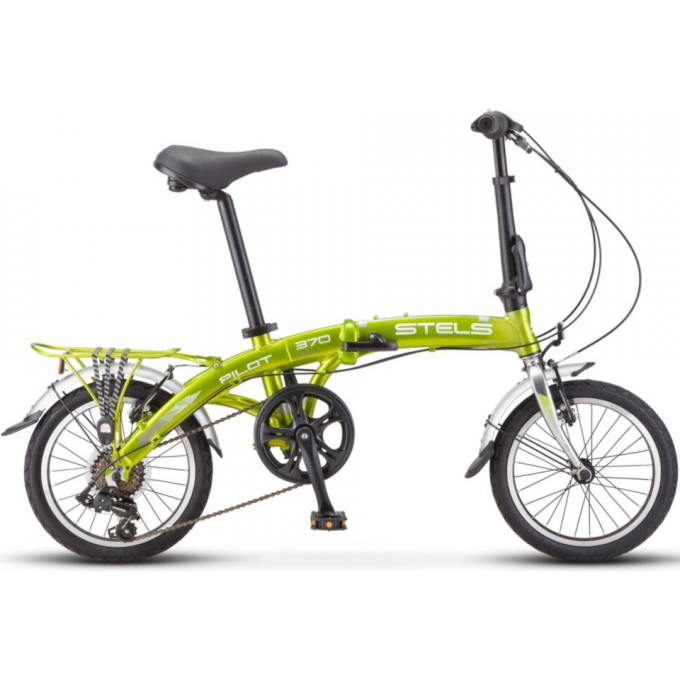 Велосипед STELS 16" PILOT 370 (LU090542) зеленый KUBC0066582021KU0001257