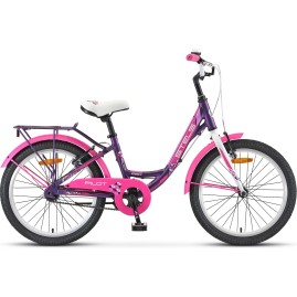Велосипед STELS 20" Pilot 250 Lady V020 (LU095664) пурпурный, 2023 Велосипед STELS 20" Pilot 250 Lady V020 (LU095664) пурпурный, 2023