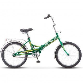 Велосипед STELS 20" Pilot 410 C (LU085348) зеленый, 2023
