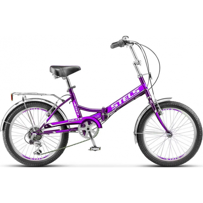 Велосипед STELS 20" Pilot 450 (LU086914) фиолетовый JU000405842022JU0002158