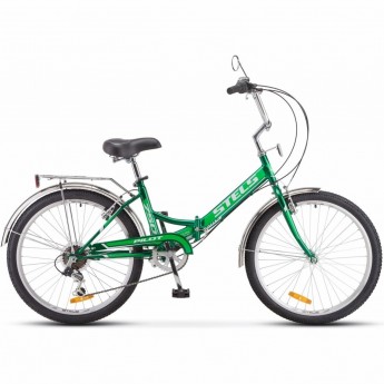 Велосипед STELS 24" Pilot 750 (LU085351), зеленый, 2023