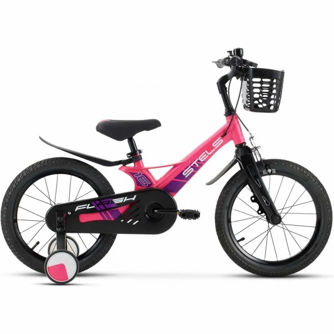 Велосипед STELS FLASH KR 16" Z010 (JU135241), розовый 2039674176733