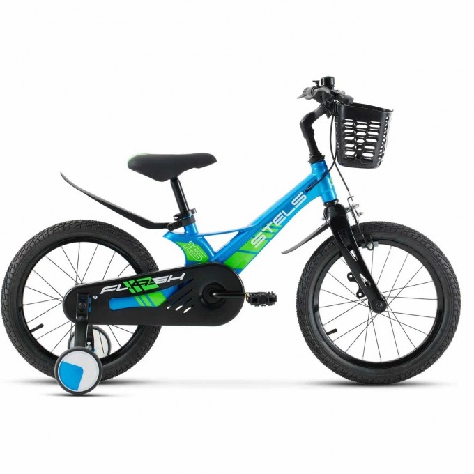 Велосипед STELS FLASH KR 16" Z010 (JU135241), синий 7660000050387