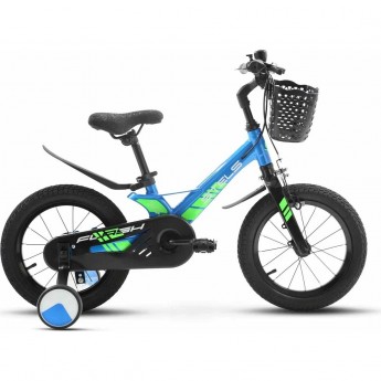Велосипед STELS FLASH KR 18" V010 (2024) (JU135242) темно-синий/зеленый