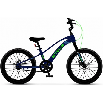 Велосипед STELS LEADER-230 MD 20" Z010 (JU135282) темно-синий/черный