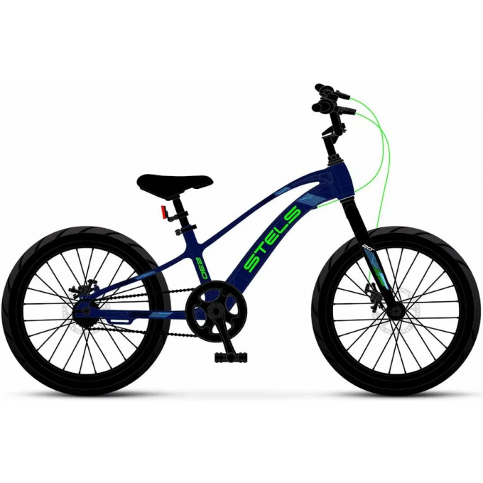 Велосипед STELS LEADER-230 MD 20" Z010 (JU135282) темно-синий/черный 4680091562432
