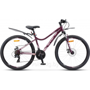 Велосипед STELS Miss-5100 MD V040 темно-фиолетовый (LU094058), рама 15"