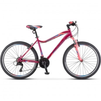 Велосипед STELS Miss-6000 V K010 вишневый (LU092653), рама 15"