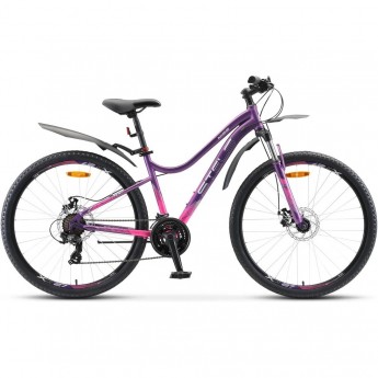 Велосипед STELS Miss-7100 MD V020 пурпурный 27,5" (LU094059), рама 16"