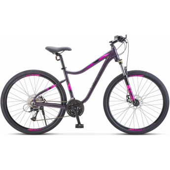 Велосипед STELS Miss-7700 MD V010 темно-пурпурный 27.5" (LU094655), рама 19" Велосипед STELS Miss-7700 MD V010 темно-пурпурный 27.5" (LU094655), рама 19"