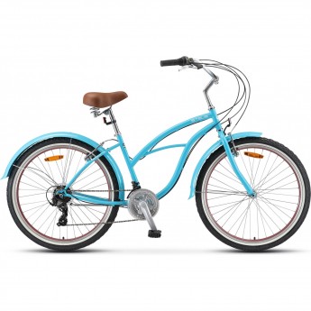Велосипед STELS Navigator 150 Lady V010 синий (LU093097), рама 17"