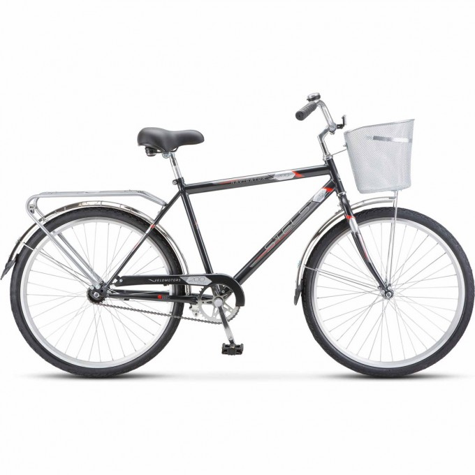 Велосипед STELS NAVIGATOR-200 С 26" Z010, Темно-серый U101679
