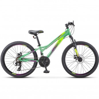 Велосипед STELS Navigator 24" 460 MD K010 зеленый (LU092699), рама 11"