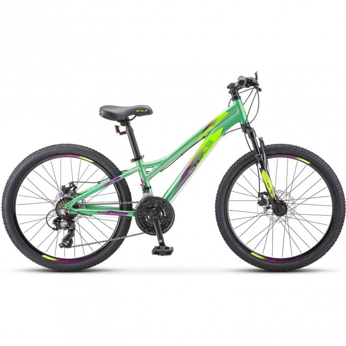 Велосипед STELS Navigator 24" 460 MD K010 зеленый (LU092699), рама 11" KUBC0064052021KU0002000