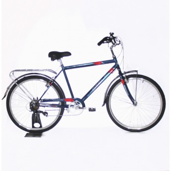 Велосипед STELS Navigator 26" 250 V Z010 темно-синий (LU101712) рама 19", 2023