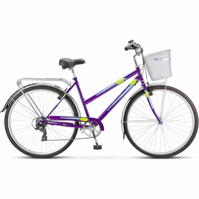 Велосипед STELS Navigator 26" 255 V Z010 фиолетовый (LU101707), рама 19", 2023 JU000417482023JU0001927