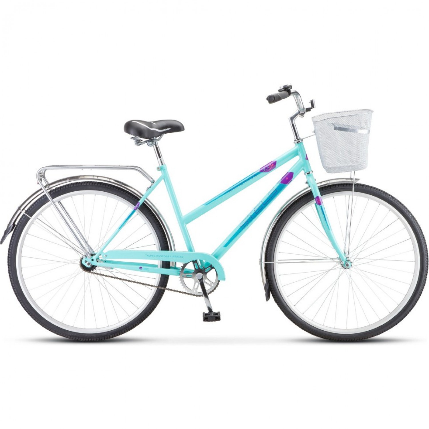 Велосипед STELS Navigator 28" 300 Lady Z010 (с корзиной) (LU085342 ...