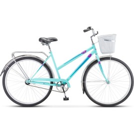 Велосипед STELS Navigator 28" 300 Lady Z010 (с корзиной) (LU085342) мятный Велосипед STELS Navigator 28" 300 Lady Z010 (с корзиной) (LU085342) мятный
