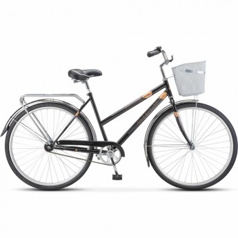 Велосипед STELS Navigator 28" 300 С Z010 (с корзиной) (LU101059) черный, 2023