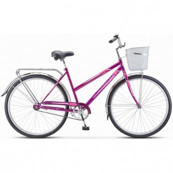 Велосипед STELS Navigator 28" 305 C Z010 (с корзиной) (LU101060) пурпурный Велосипед STELS Navigator 28" 305 C Z010 (с корзиной) (LU101060) пурпурный