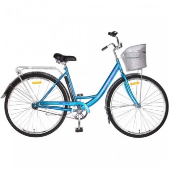 Велосипед STELS Navigator 28" 345 Z010/Z011 (с корзиной) (LU085343) синий, 2023
