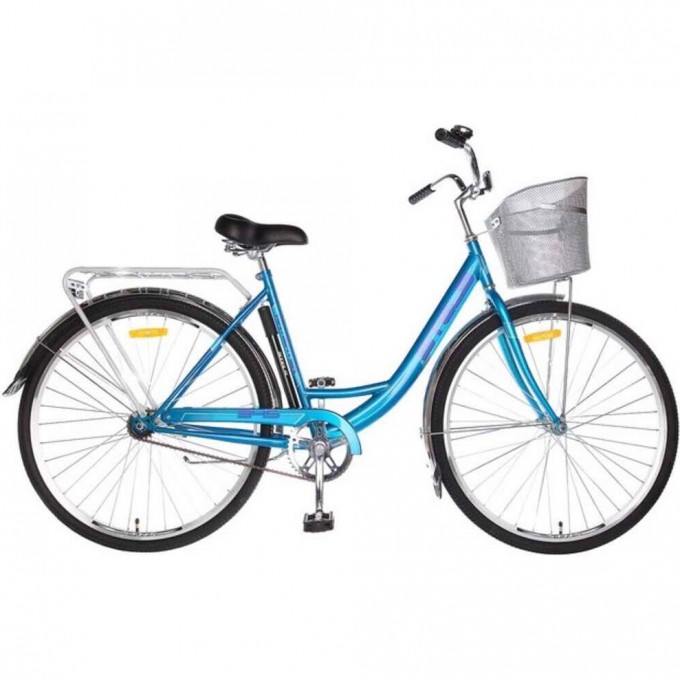 Велосипед STELS Navigator 28" 345 Z010/Z011 (с корзиной) (LU085343) синий, 2023 JU000408472022JU0008560