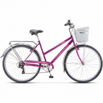 Велосипед STELS Navigator 28" 355 V Z010 пурпурный (LU101288), рама 20", 2023