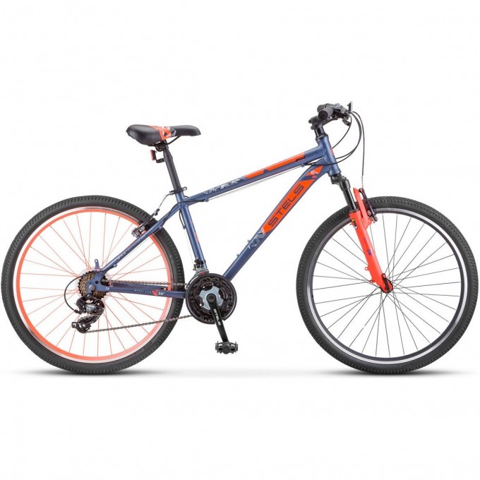 Велосипед STELS Navigator 500 V F020 матово-синий 26" (LU096002), рама 18", 2023 JU000413392022JU0002391