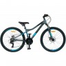 Велосипед STELS Navigator 610 MD V050 антрацитовый/синий 26Ø (LU098465), рама 14" JU000409532022JU0004388