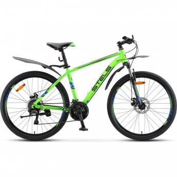 Велосипед STELS Navigator 640 MD V010 зелёный 26" (LU094120), рама 14,5", 2023