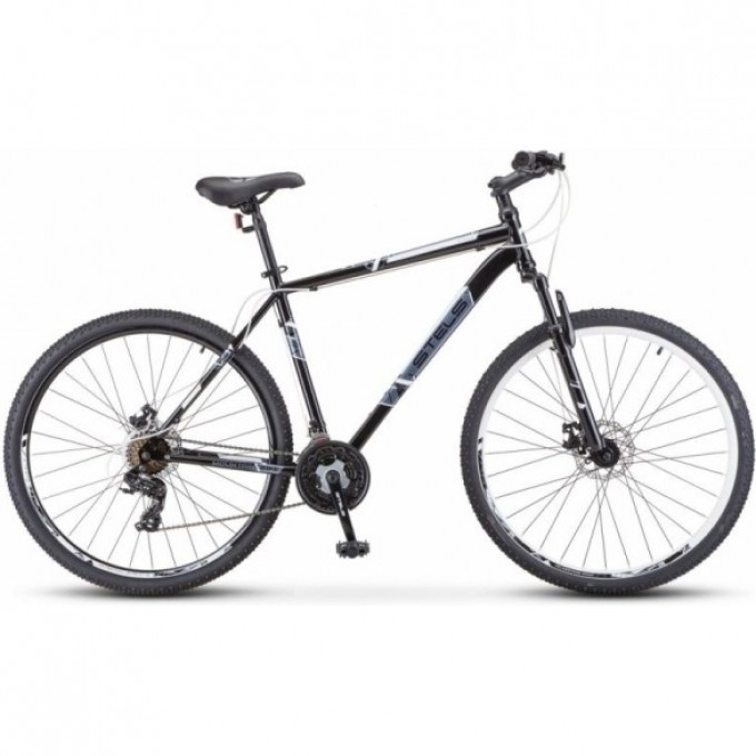 Велосипед STELS Navigator 700 MD F020 чёрный/белый 27.5" (LU096006), рама 21", 2023 KUBC0069502022JU0000933