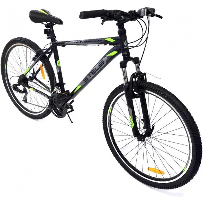 Велосипед STELS Navigator 700 V F020 чёрный матовый 27.5" (LU096005), рама 17,5", 2023 JU000407402022JU0000910