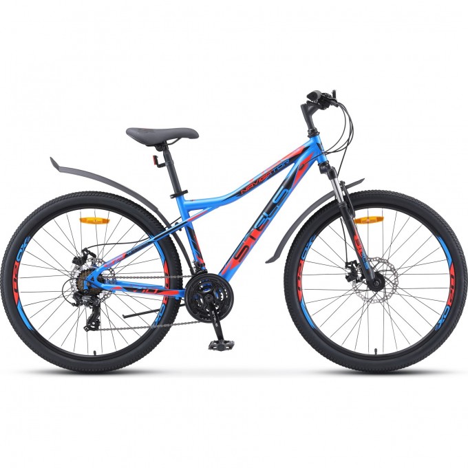 Велосипед STELS Navigator 710 MD V020 синий/черный/красный 27.5" (LU093864), рама 16" KUBC0068292021KU0001800