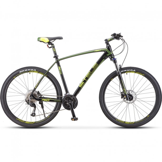 Велосипед STELS Navigator 760 D V010 черный 27.5" (LU093500), рама 16" KUBC0066912021KU0000290