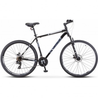 Велосипед STELS Navigator 900 D F020 чёрный/белый 29" (LU096012), рама 19"