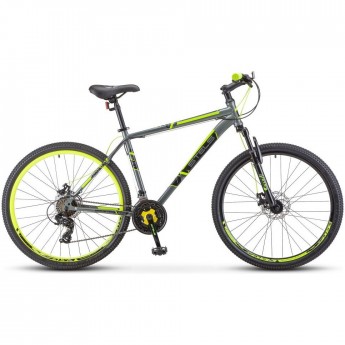 Велосипед STELS Navigator 900 MD F020 серый/жёлтый 29" (LU096011), рама 21", 2023