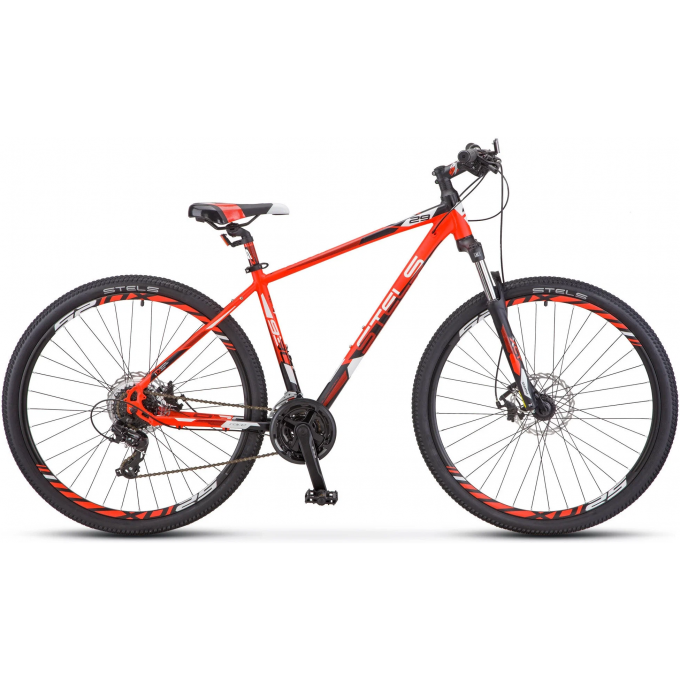 Велосипед STELS Navigator 930 MD V010 неоновый-красный/черный 29" (LU091698), рама 16,5" 2008281053324